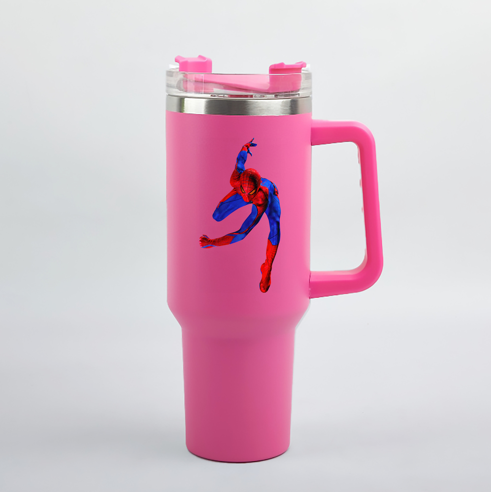 Spider Man スパイダーマン 1200mL車用タンブラー（カラープリント）
